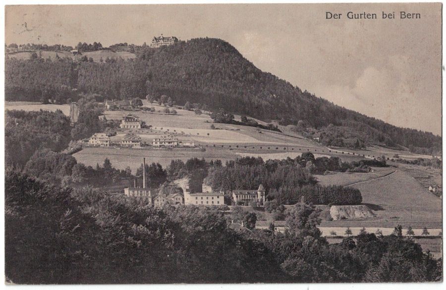 Cartoline postali: Gurten bei Bern, gelaufen 1920 – Usato da Frauenfeld venduto da POML