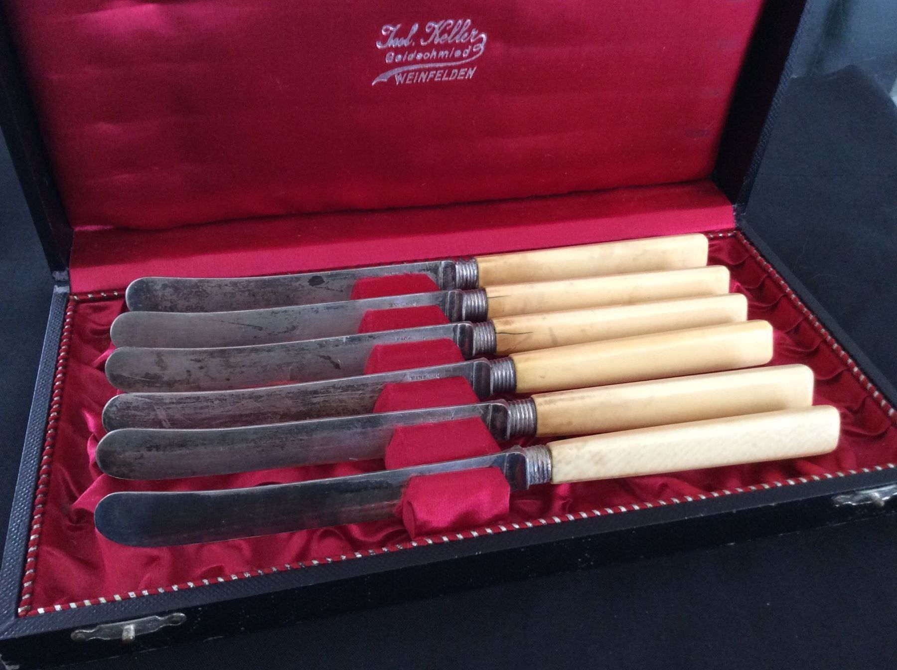 Messer: Messerset Silber 800 – Gebraucht aus Bettwiesen von wicking27