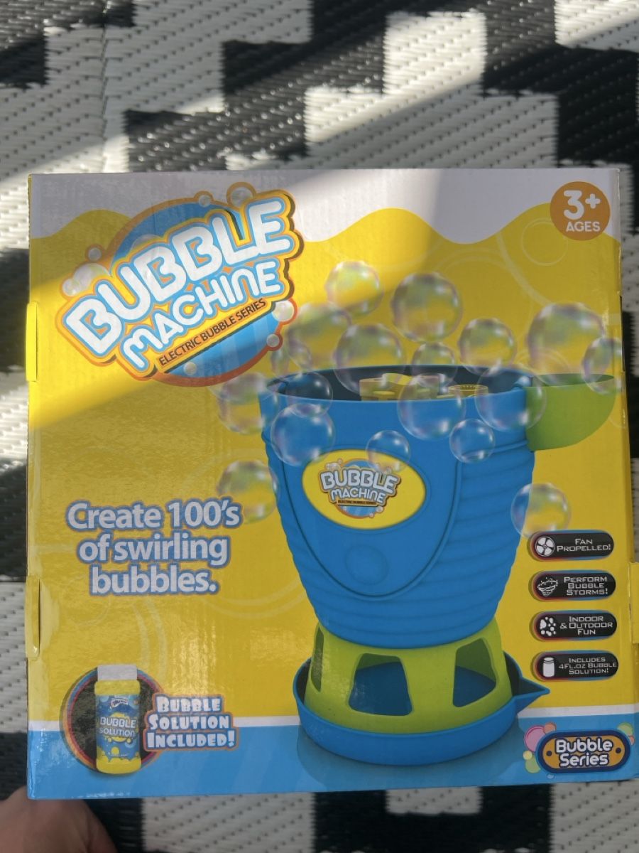 Alle Maschinen: Seifenblasenmaschine Bubble Machine elektrisch – Neu und originalverpackt aus Basel von Isi_takes_it_easy 1