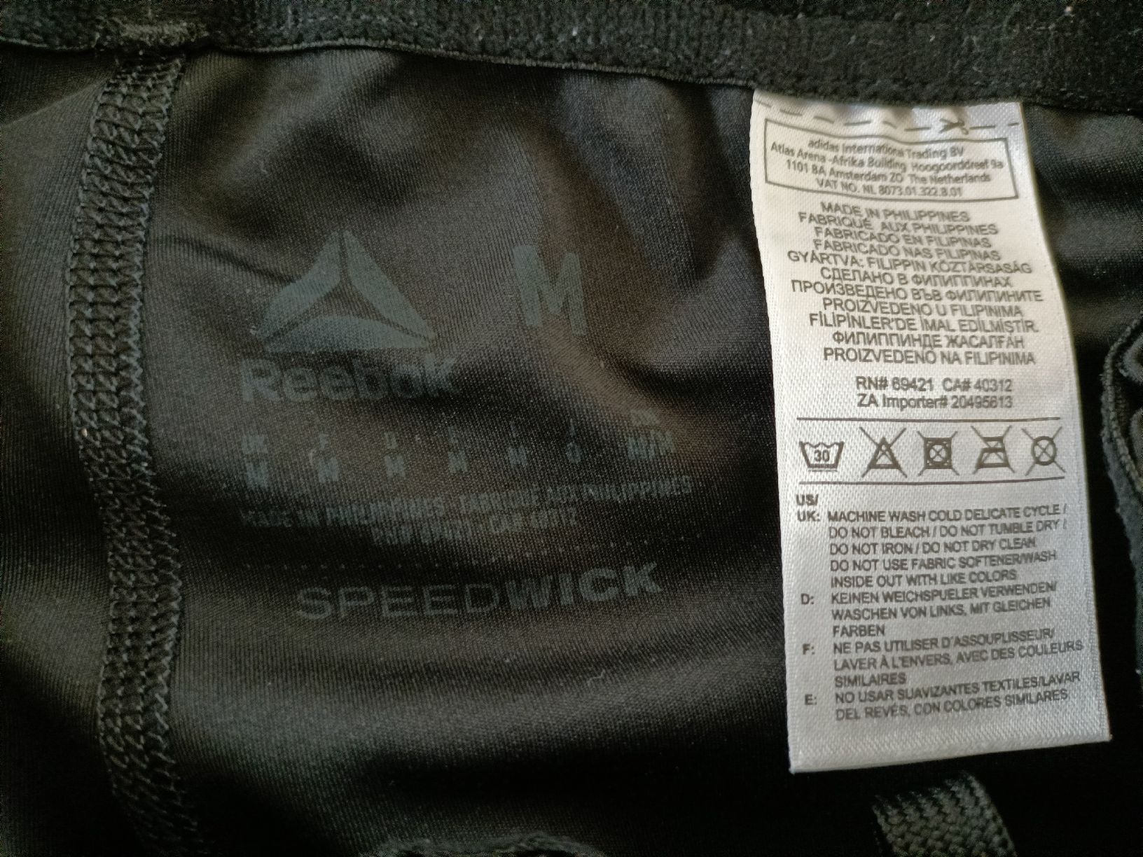 Reebok Hosen: Reebok Sporthose Herren Gr. M Speedwick – Gebraucht aus Rotkreuz von Dima8 1