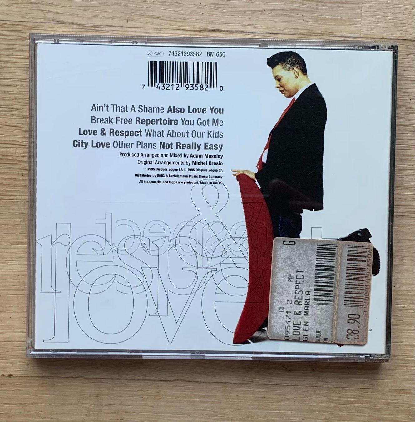 CD: Marla Glen Love&Respect – Usato da Zürich venduto da Fieber 2