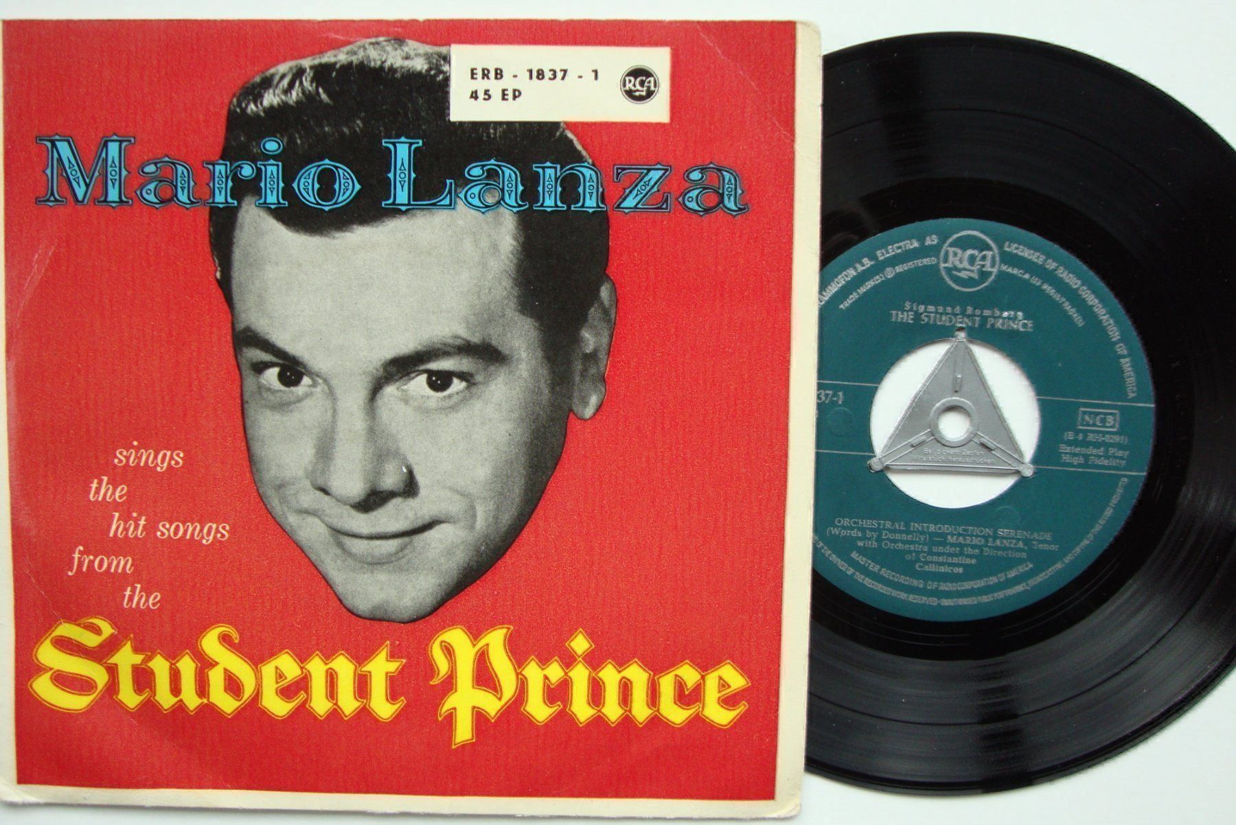 Schallplatten: MARIO LANZA - STUDENT PRINCE  EP – Gebraucht aus Bern von Uli_10_11