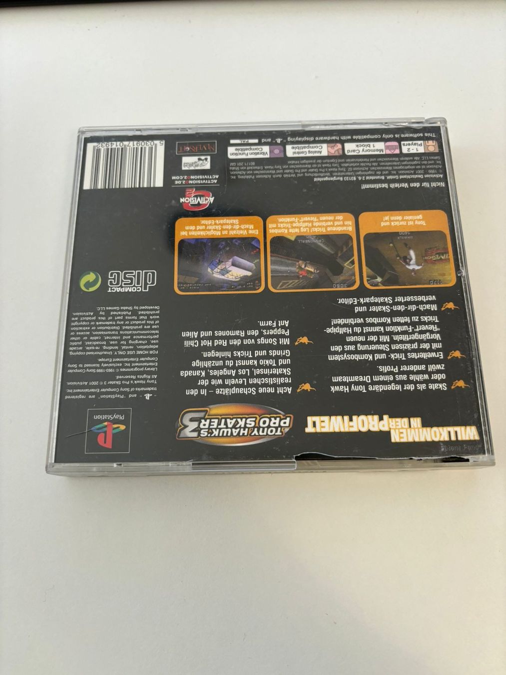Spiele: Tony Hawk's Pro Skater 3 (PS1) – Gebraucht aus Herisau von Seyashop1 2