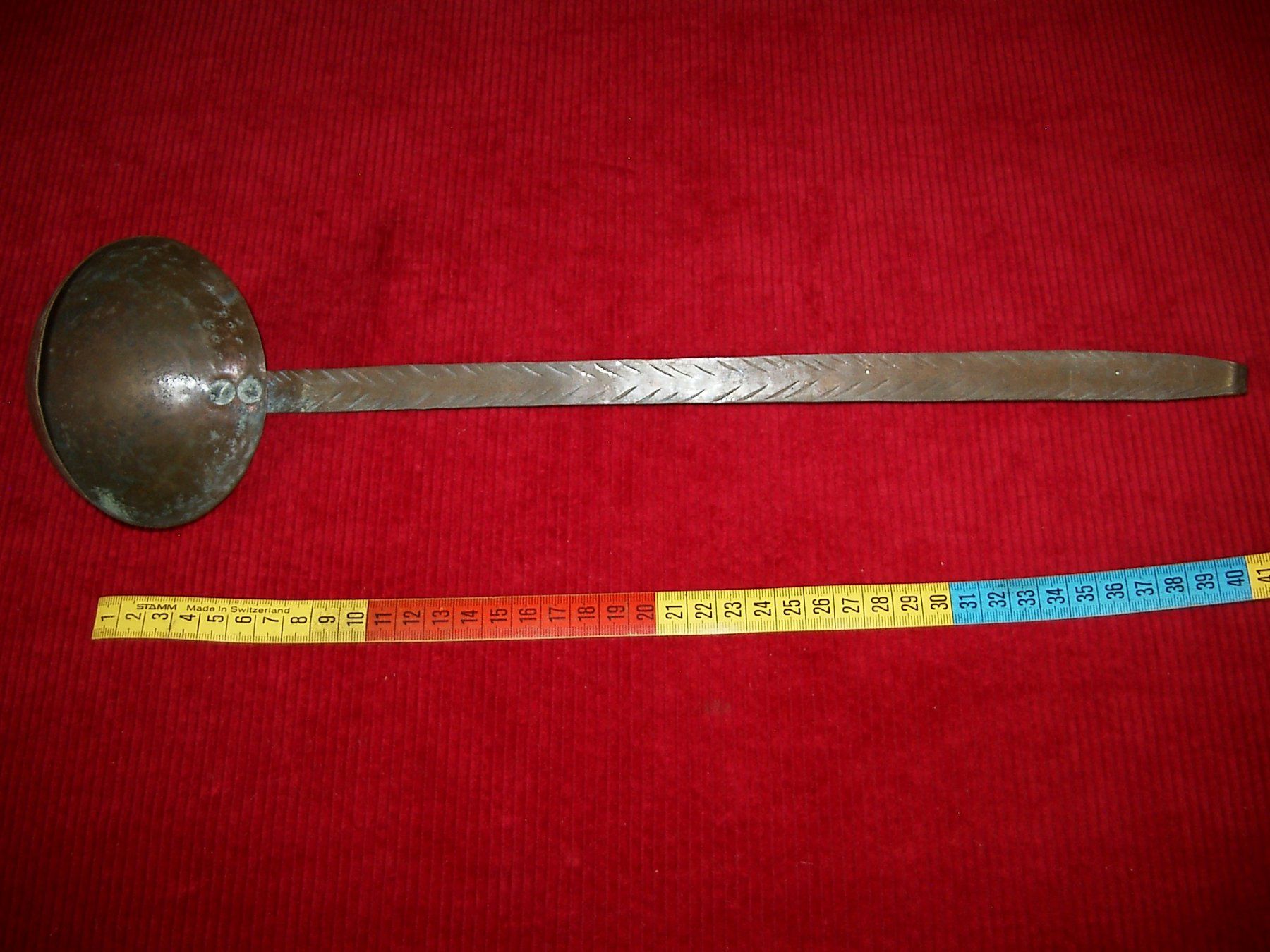 Cucchiai: Kupfer - Suppenkelle vintage/antik? – Usato da Laupen ZH venduto da tonisculati 4