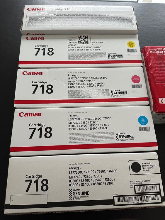 Canon Cartridge 718 | Kaufen auf Ricardo