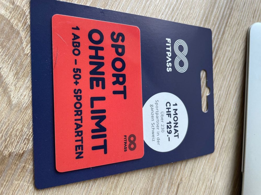 Fitpass gutschein Kaufen auf Ricardo