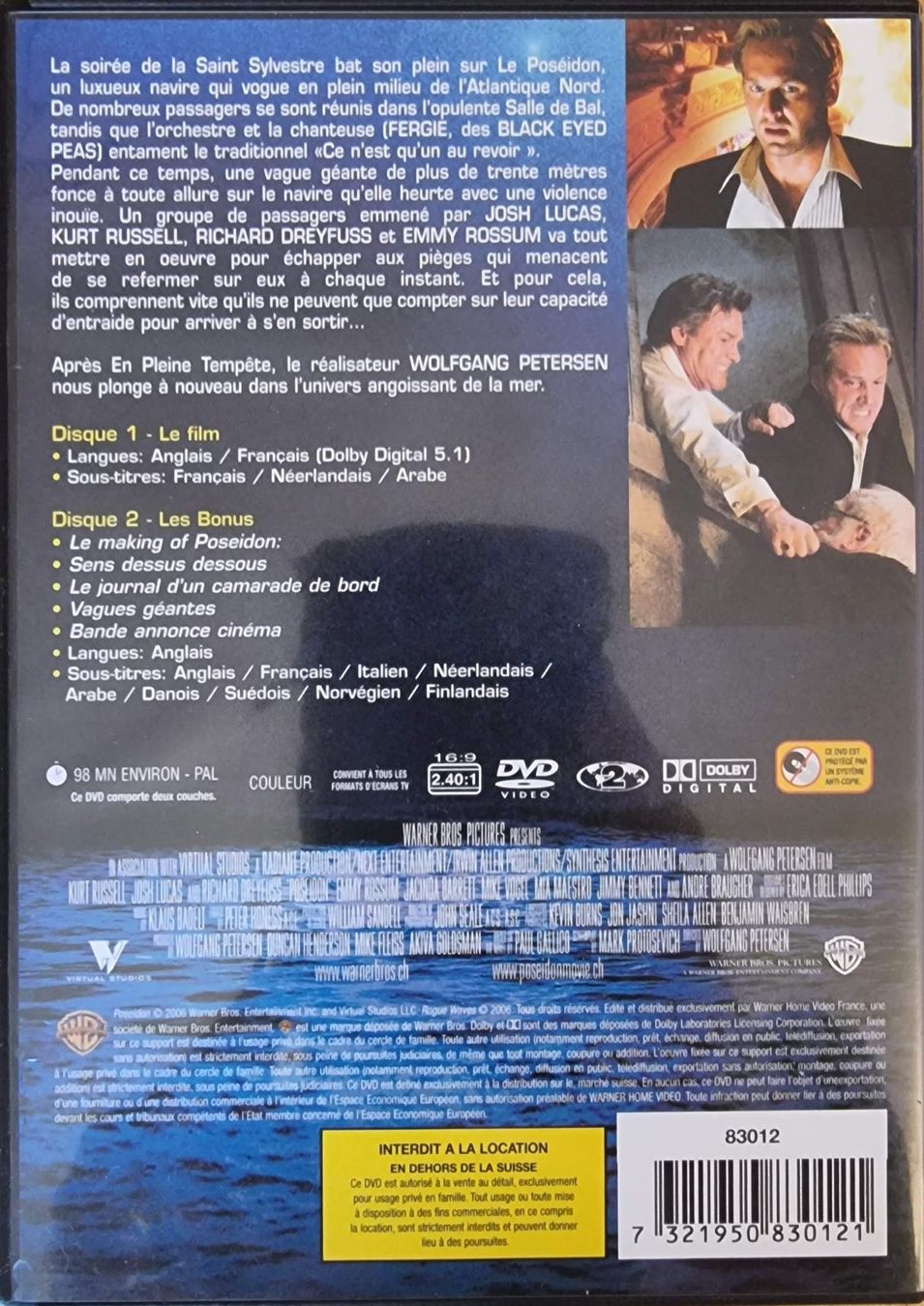 Tutti i DVDs: Poséidon (2006) – Usato da La Tour-de-Peilz venduto da Resize 1