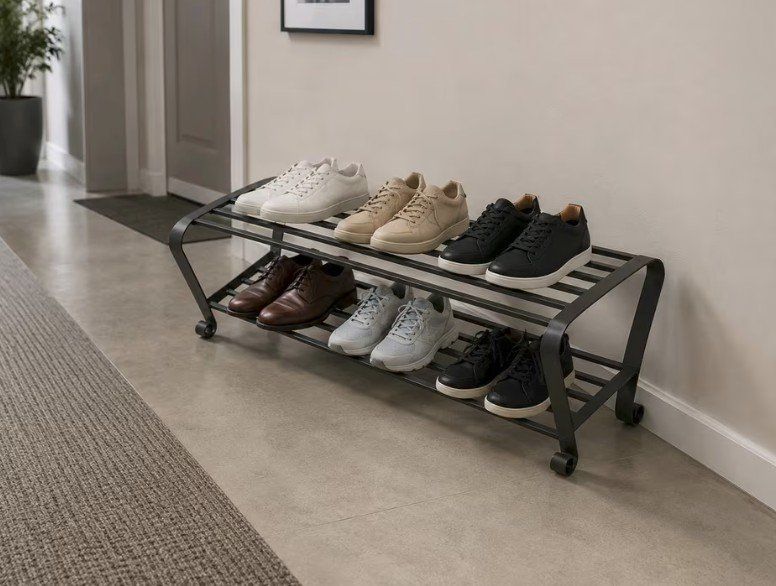 Ikea Scaffali: Schuhregal Metall – Usato da Basel venduto da Ekr