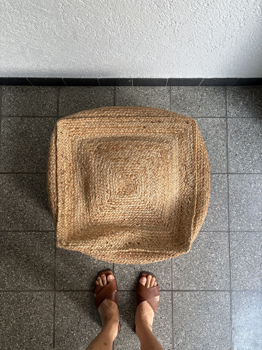 Maisons du monde Cuscini: Sitzsack aus Rafia – Usato da Winterthur venduto da Pohanrizki 1