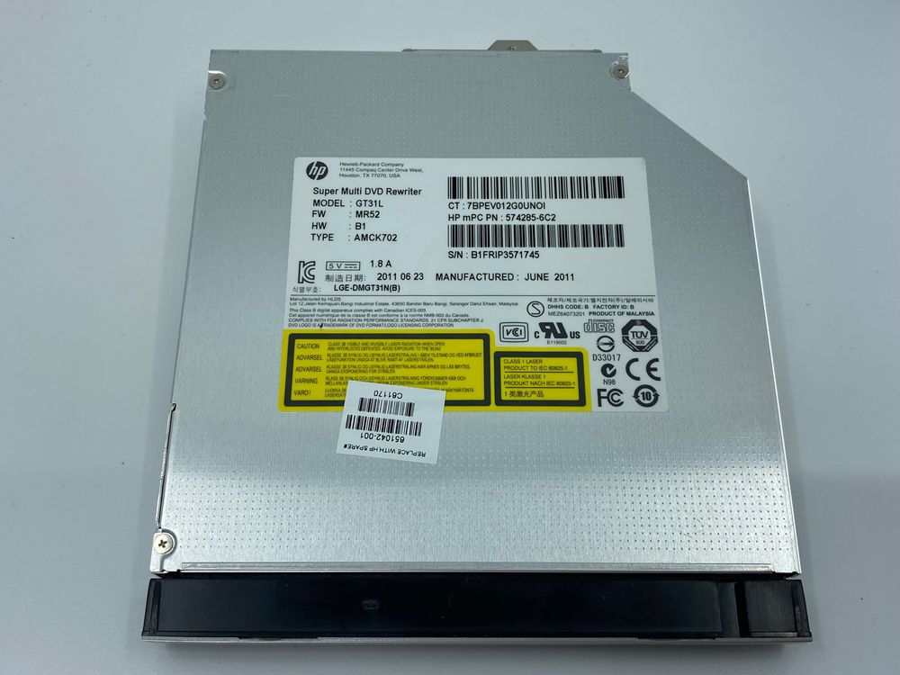 HP SATA Super Multi DVD Writer GT31L 5742856C2 Kaufen auf Ricardo