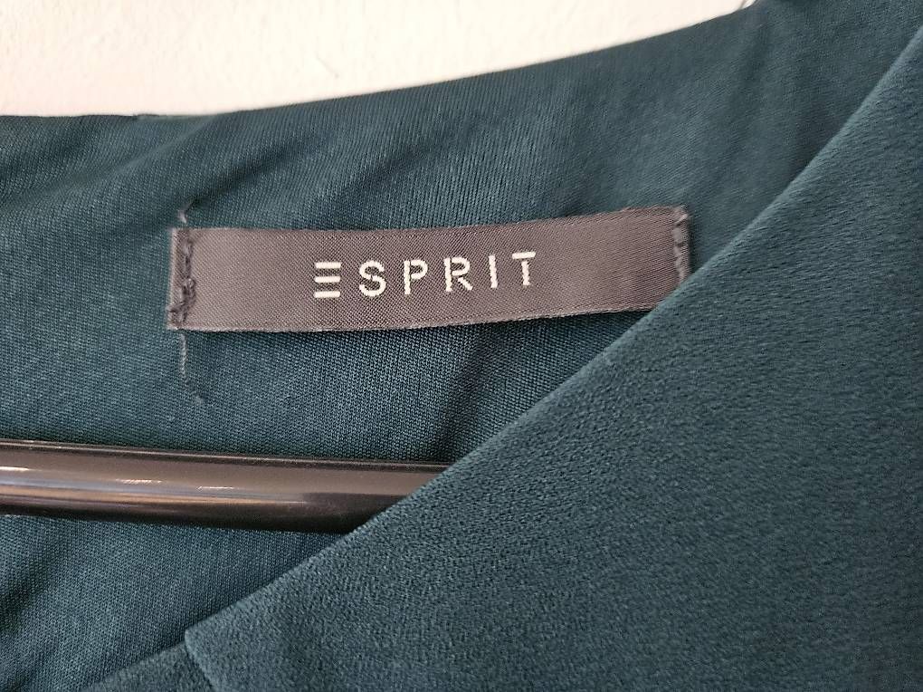 Kleider: Etuikleid von Esprit, Gr. 36, flaschengrün – Gebraucht aus Baden von moewe82 3