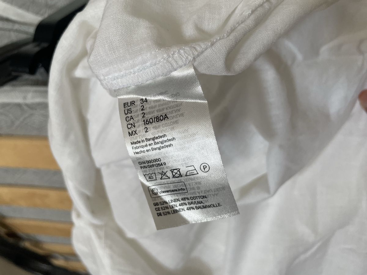 H&M Vestiti: Hemdkleid H&M – Usato da Basel venduto da Robyn20 5