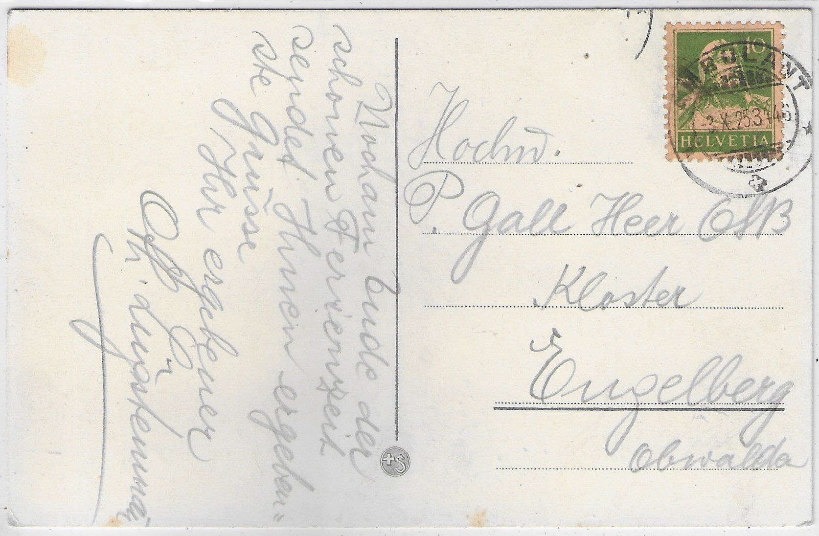 Cartoline postali: Uznach - Generalansicht - Litho – Usato da Ettingen venduto da Kartenplanet 1