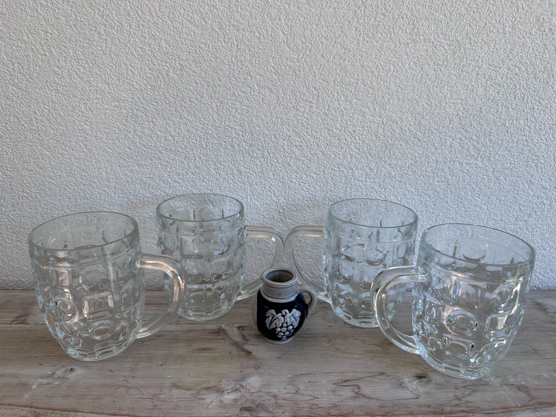 Gläser: Lot de 4 chopes – Gebraucht aus Châtillon FR von Karine1453