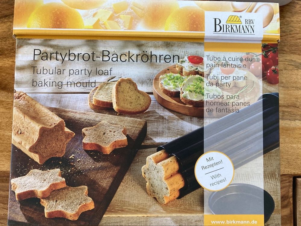 Partybrot-Backröhren | Kaufen auf Ricardo