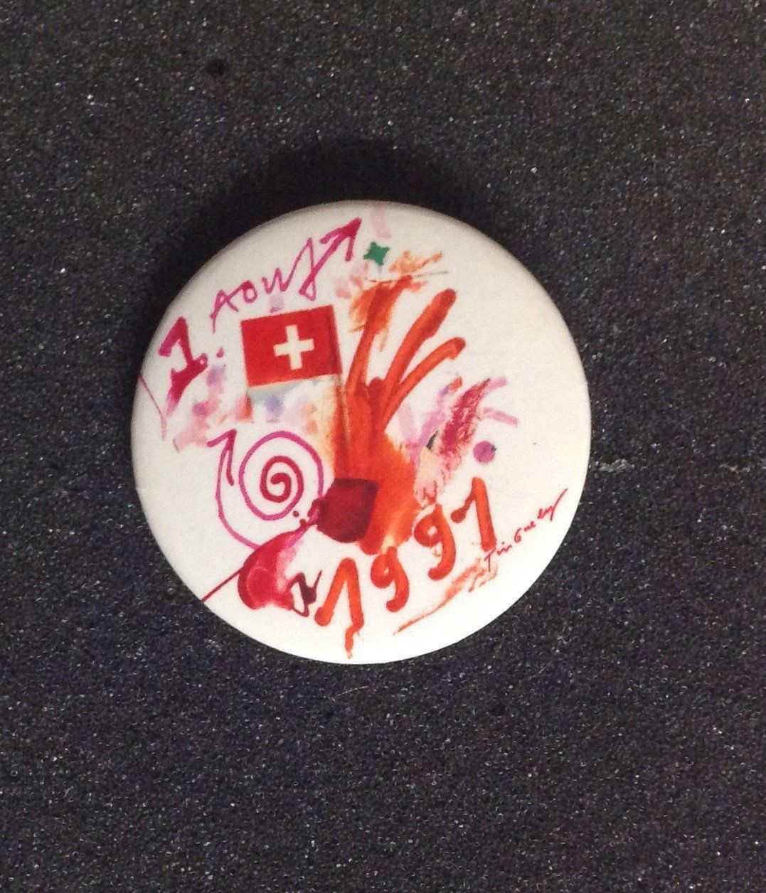 Plaquettes & Badges: BADGE SUISSE 1991 – D'occasion à Le Brassus par cinema13