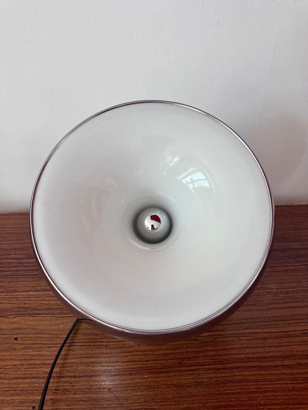 Lampade: Lampe Bouboule de chez Aluminor vintage chrome – Usato da Lausanne venduto da jul_v9ht 3