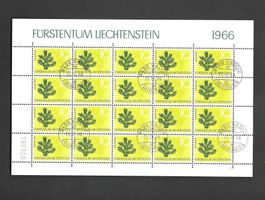 Liechtenstein Bogen ab 1.- Franken