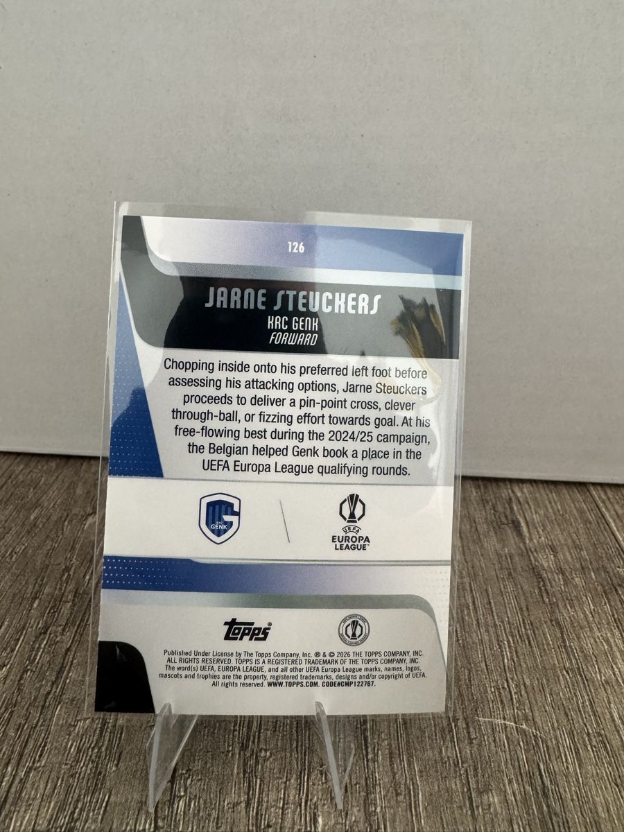 Topps Sammelbilder & Trading cards: Jaarne Steuchers #126 069/299 – Gebraucht aus Zollikofen von Bebby12 1