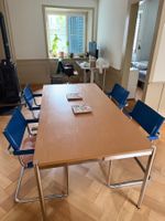 Design Esstisch / Bürotisch 180×90 cm mit Chromgestell