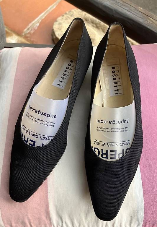 Fratelli Rossetti Scarpe da donna: Scarpe da sera in seta Fratelli Rossetti – Usato da Castelrotto venduto da cloe28
