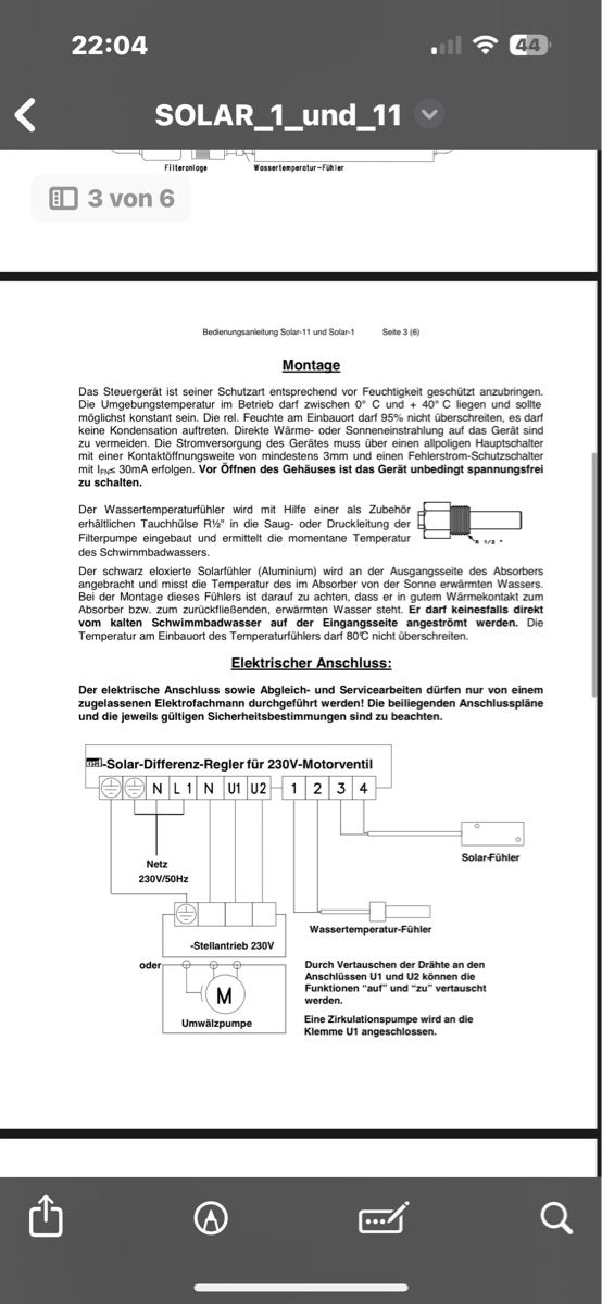 Sistema di controllo: POOL Solar Differenzregler OSF Solar-11 – Usato da Seltisberg venduto da fam_g7bq 4