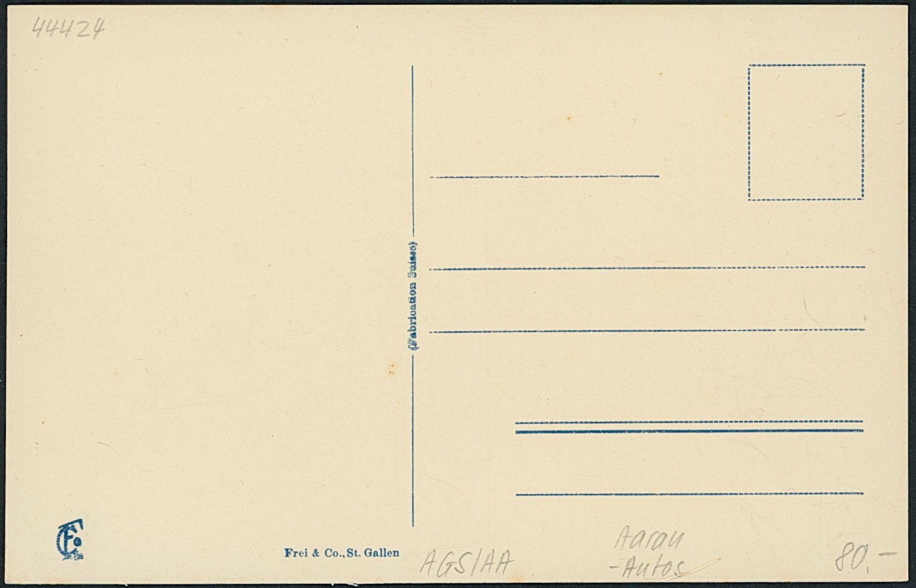 Cartoline postali: AGS Aarau - Auto – Nuovo (secondo la descrizione) da Schindellegi venduto da leecollect 1