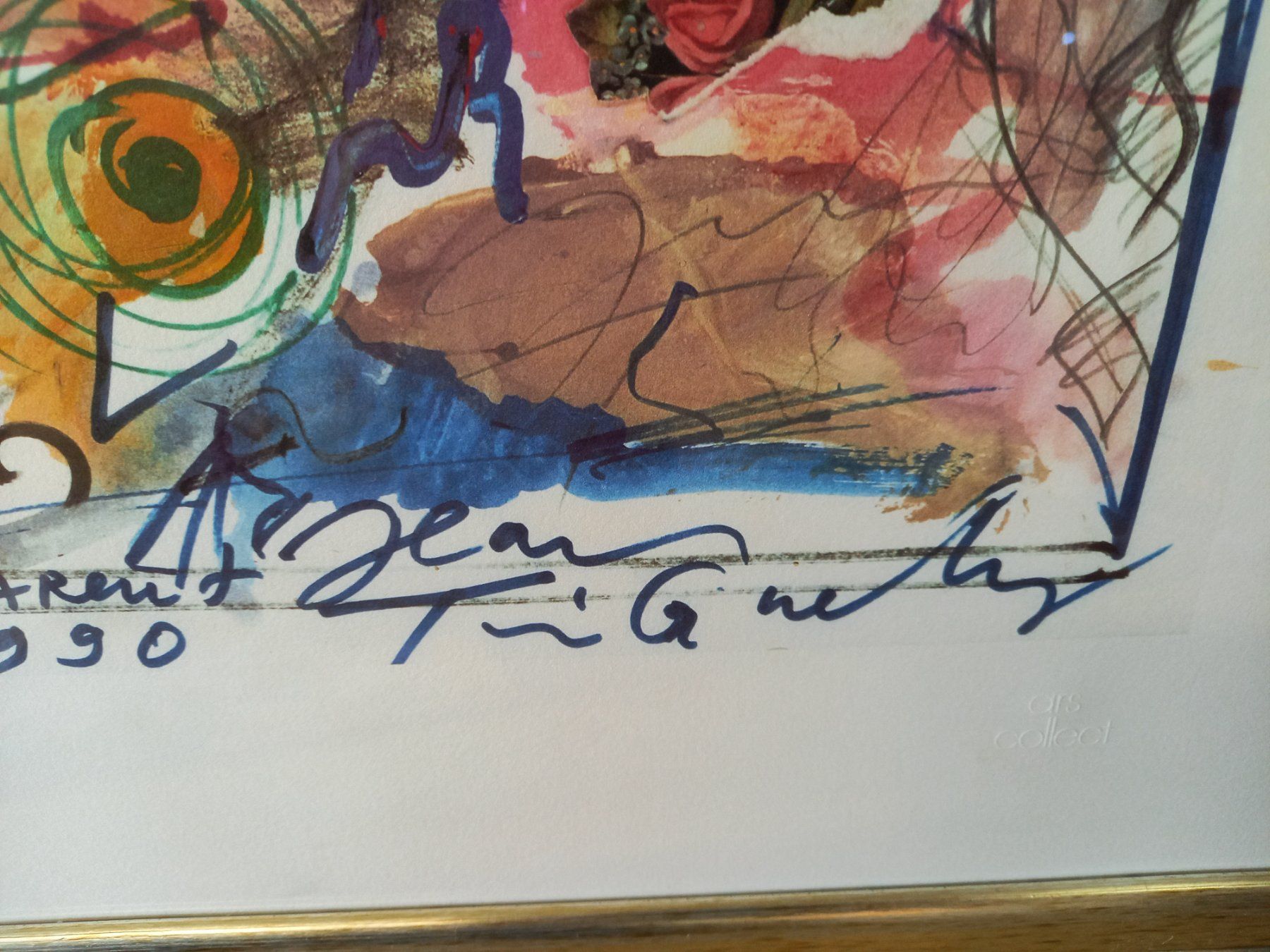 Grafica & Litografie: Jean Tinguely, Druck "Paravant" – Nuovo (secondo la descrizione) da Biglen venduto da BrockenhausGruenspan 1