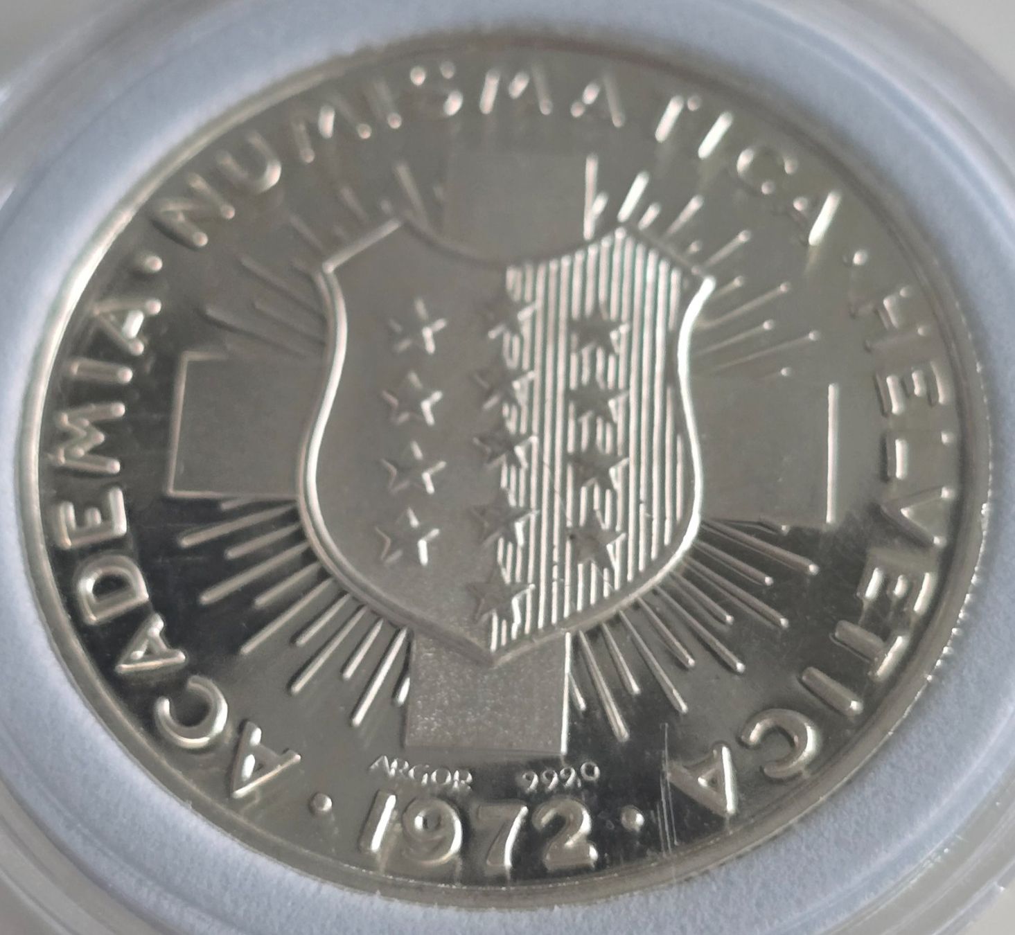 Medaglie: Argor S.A. Chiasso 1972 Silbermedaille – Usato da Duebendorf venduto da Dguguseli 1