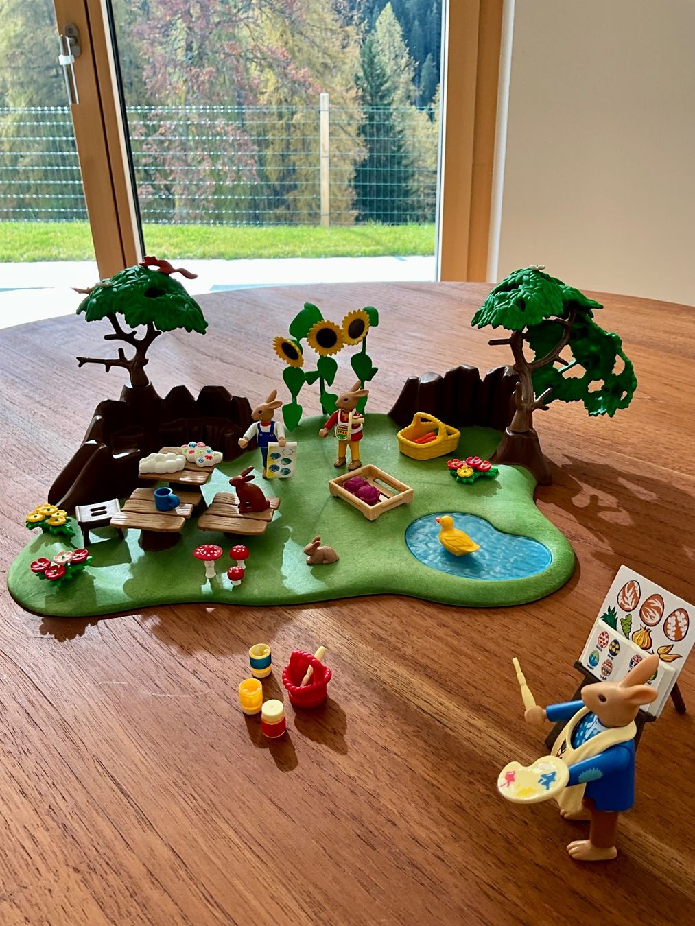 Playmobil Giocattoli: Playmobil Bunny Spring Workshop (4450) – Usato da Davos Clavadel venduto da panorama01