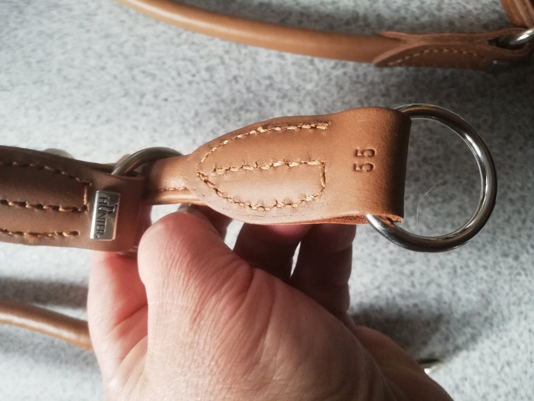 Hunter Guinzagli & Collari: Hundelederhalsband HUNTER – Usato da Abtwil SG venduto da Tonisberg 1