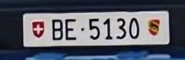 Autonummer BE 5130 
