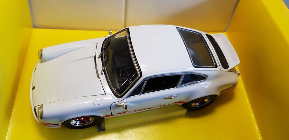 1/18 Porsche 911 Carrera RS 2.7l Blanc 1973 Jouef Evolution