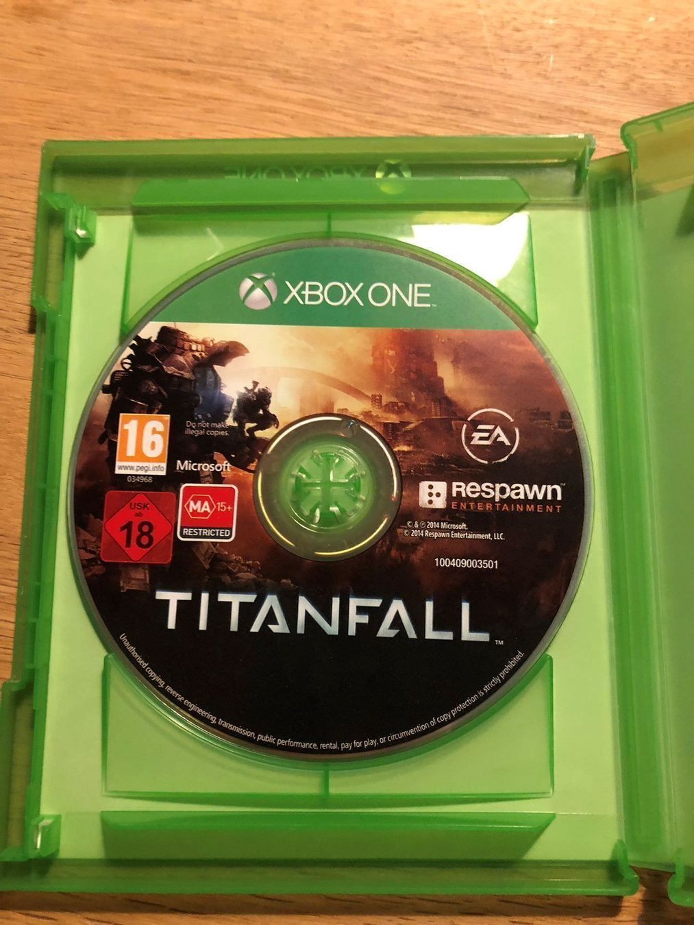 Microsoft Giochi: Titanfall für Xbox One – Usato da Kestenholz venduto da Dickies09 2