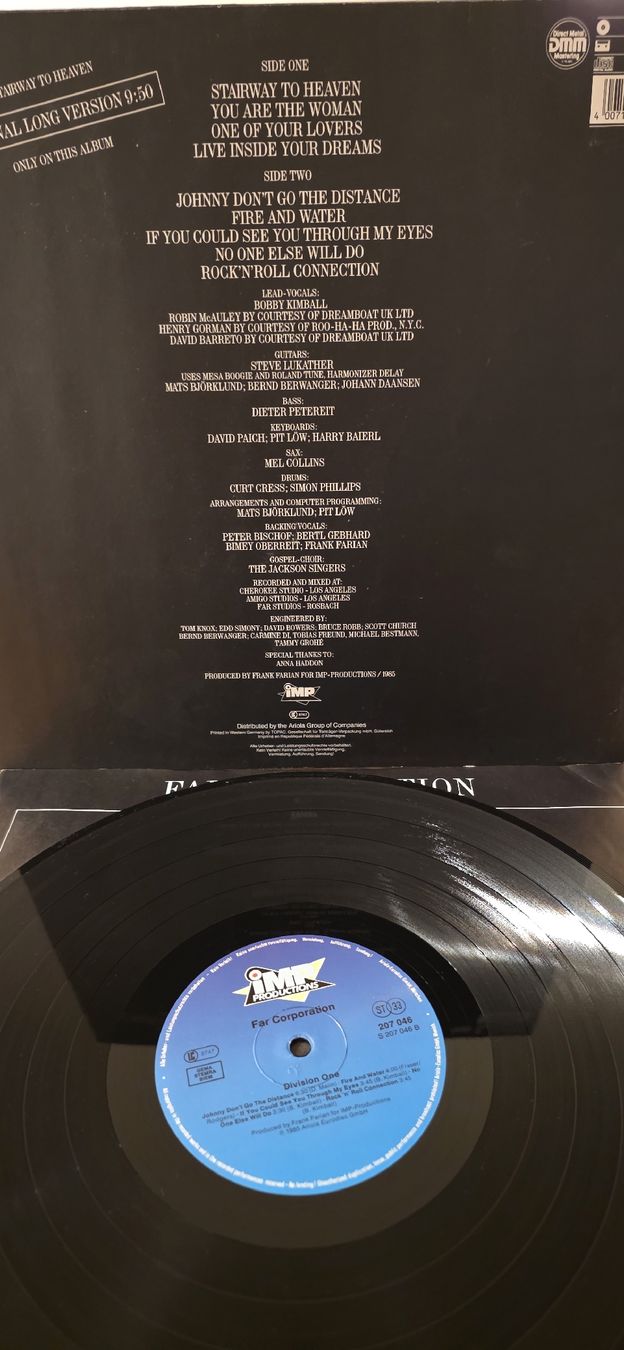 Dischi in vinile: Far Corporation Division One 1985 Vg,G – Usato da Yvonand venduto da RF-VINYL 5