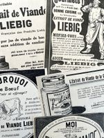 Liebig - 5 alte Werbungen / Anciennes publicités 1905/20