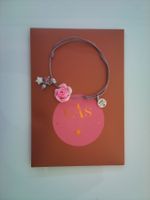 🤩GAS BIJOUX ARMBAND ROSA MIT ROSE NEU