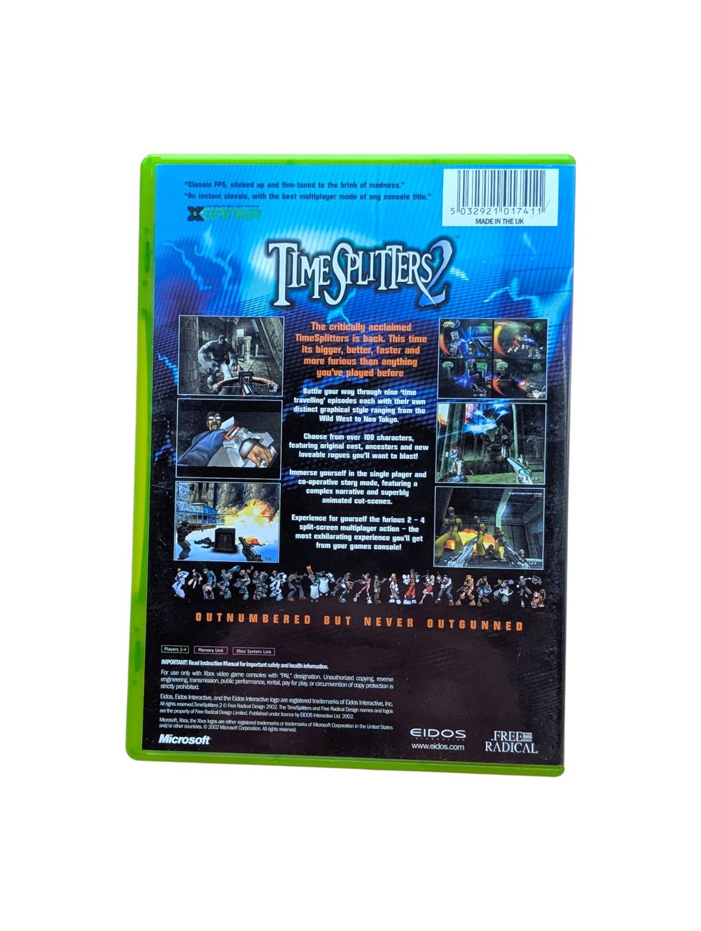 Microsoft Spiele: Time Splitters 2 Xbox Classic – Gebraucht aus Domat/Ems von IsseldorsShop 1