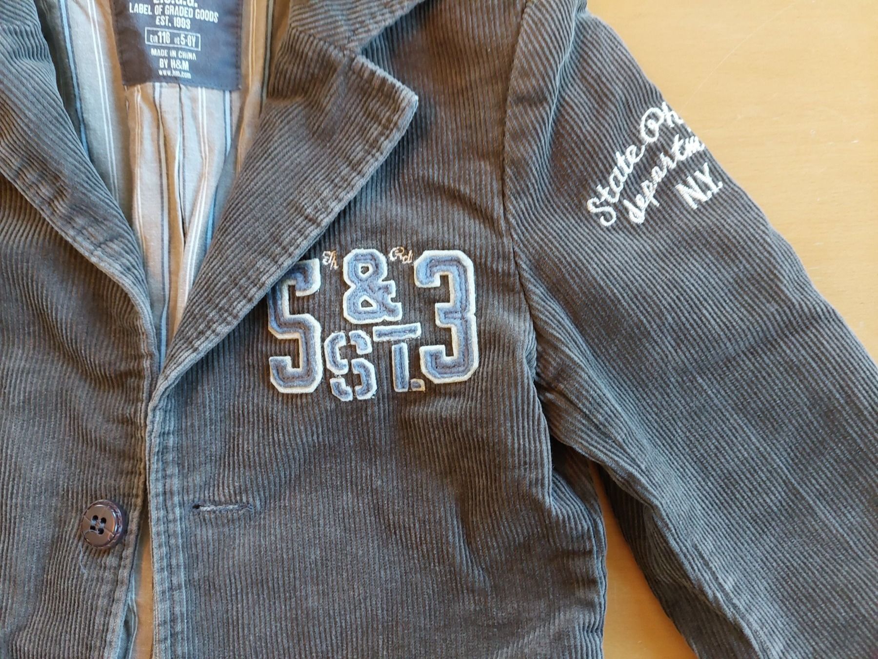 Giacche & Cappotti: LOGG Cord Jacke / Gr.116  /  5-6 J. – Usato da Zürich venduto da meymano 7