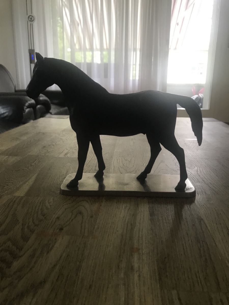 Sculture & Statue: Pferd Gusseisen Skulptur – Usato da Niederscherli venduto da ija_y67c