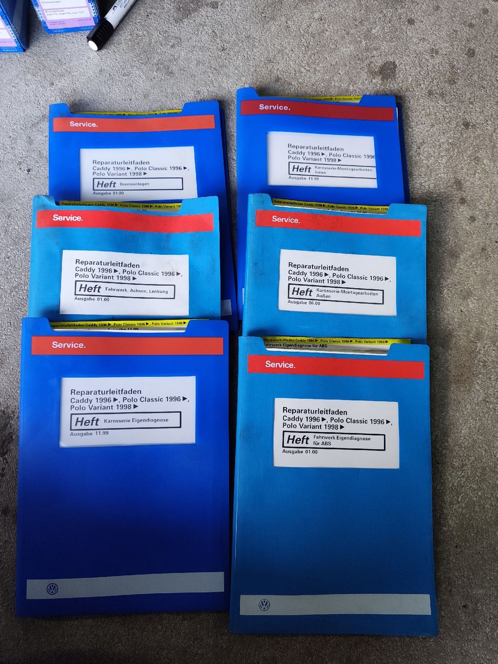 Libri: Werkstatthandbücher VW Polo Classic 1996/ Variant 1998/ 2000 – Usato da Rebstein venduto da andi322 7