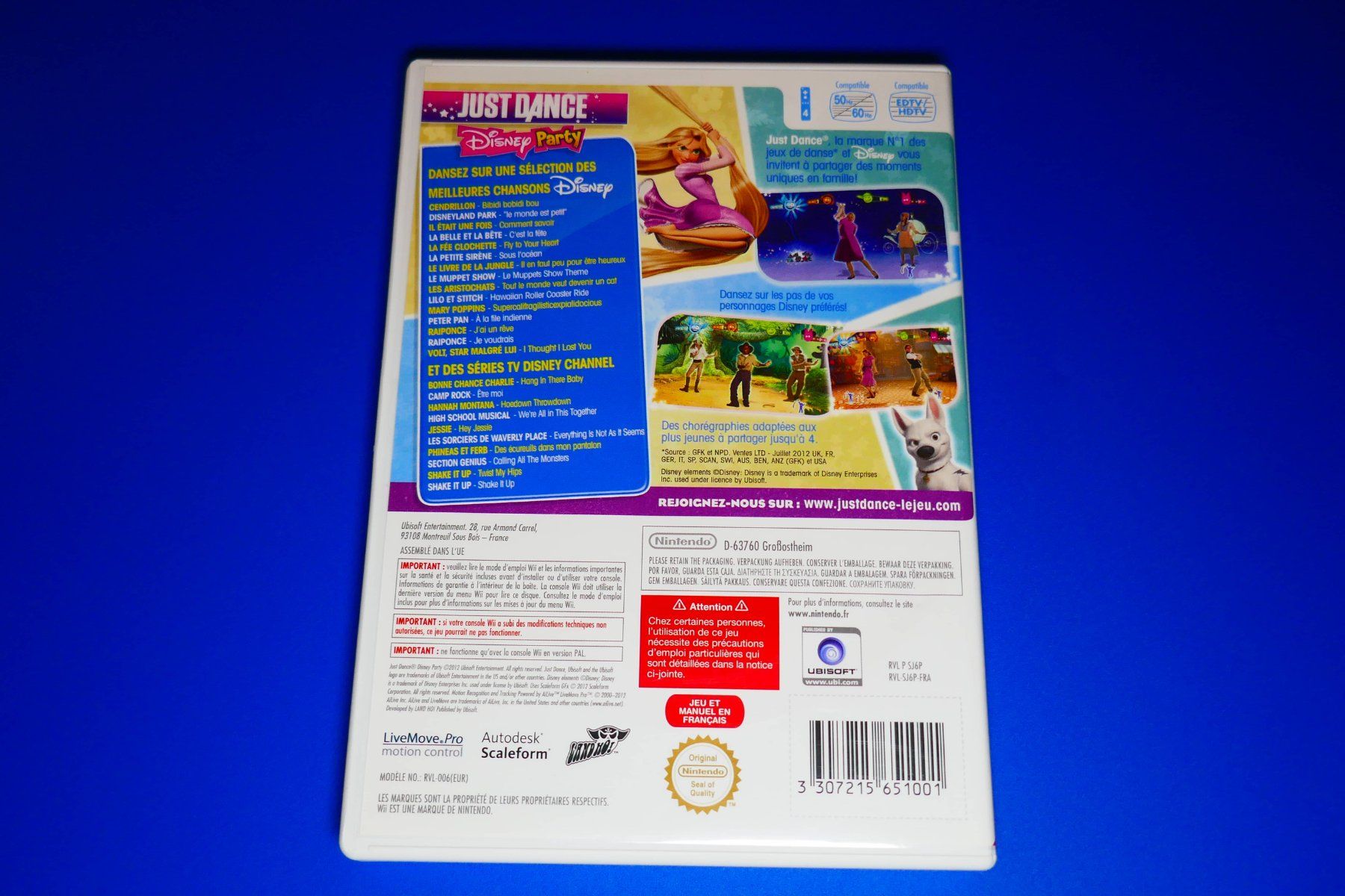 Nintendo Giochi: Just Dance Disney Party - Nintendo Wii – Usato da Vuarrens venduto da Espace-Retro 2