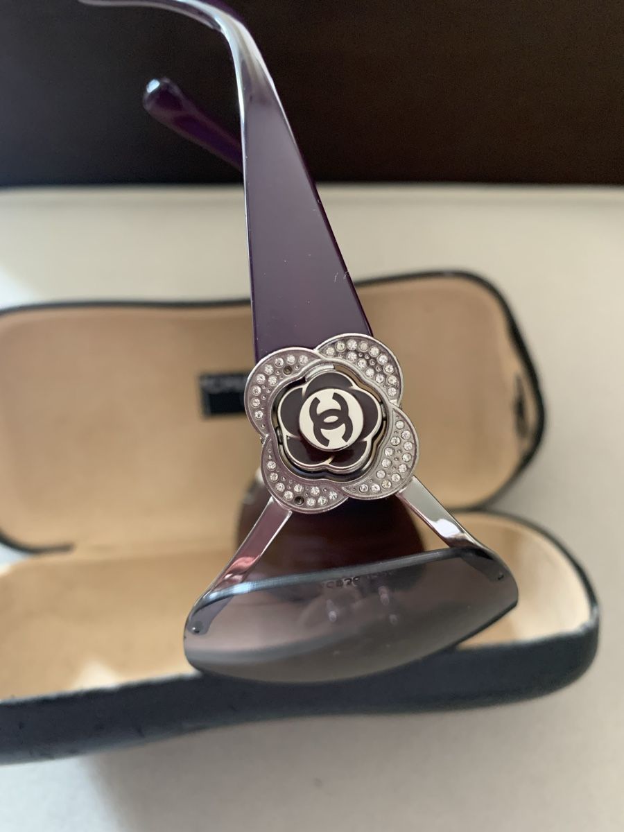 Chanel Occhiali & Lenti: SOMMERHIT Chanel Camellia Sonnenbrille – Usato da Bergdietikon venduto da zor_856j 8