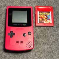 Gameboy Color Rot  + Pokemon Rot auf Deutsch