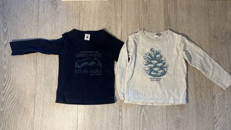 Petit Bateau Long Sleeve Set 95cm