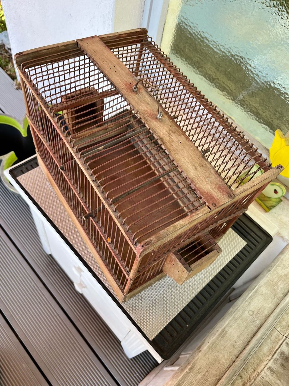 Cages, transport & sécurité: Vogelkäfig antik – D'occasion à Muttenz par Bhuebi 1