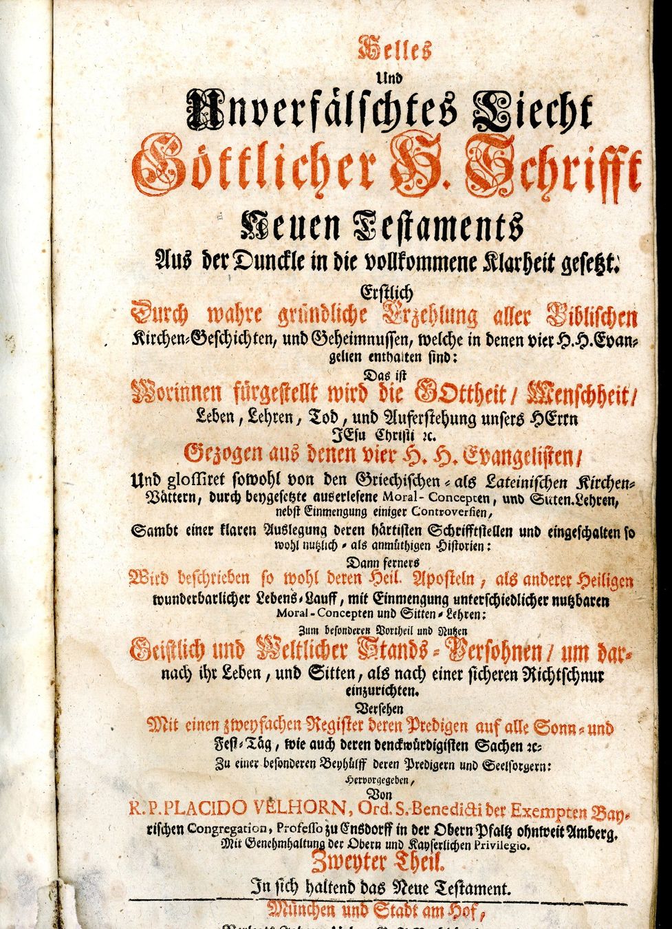 Livres: Bibel 1766 - Neues Testament – D'occasion à Einsiedeln par otm_7s5v