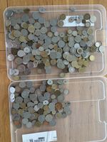 lot de pièces du monde en vrac