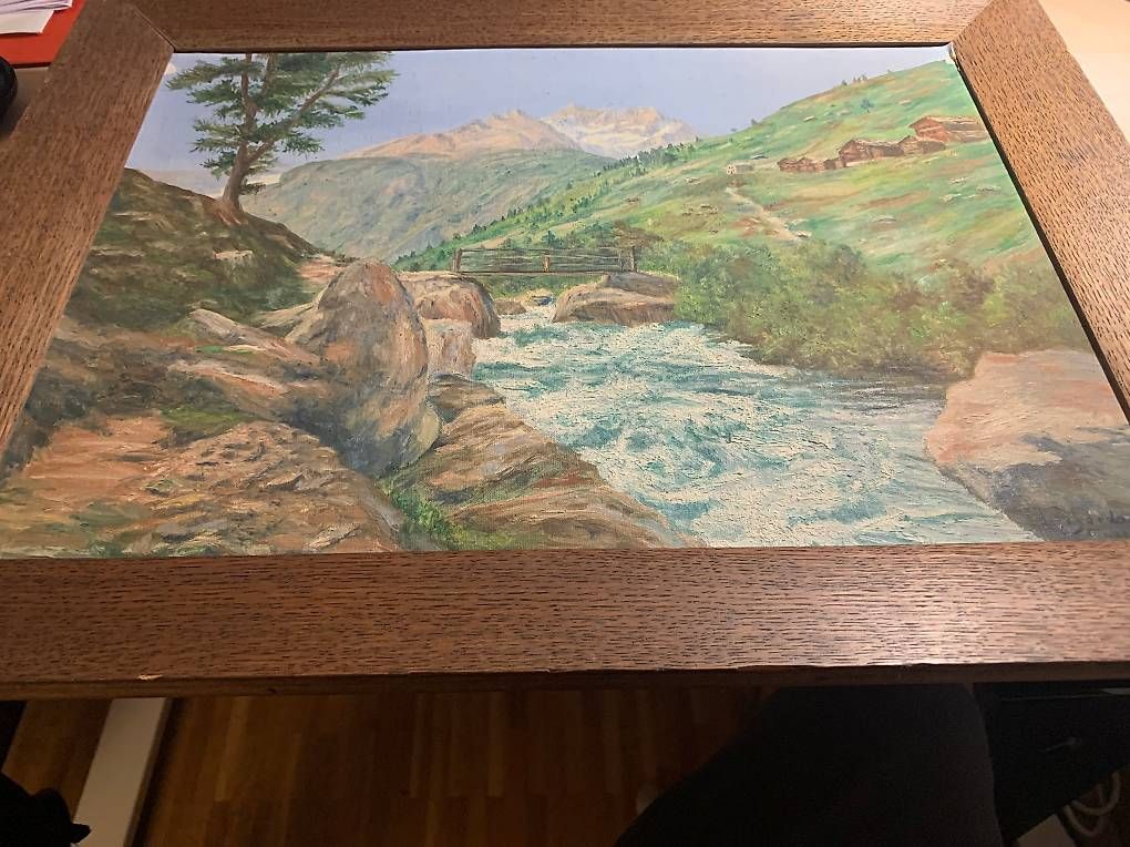 Gemälde: trois tableaux du même artiste – Gebraucht aus genève von MICHOR 2