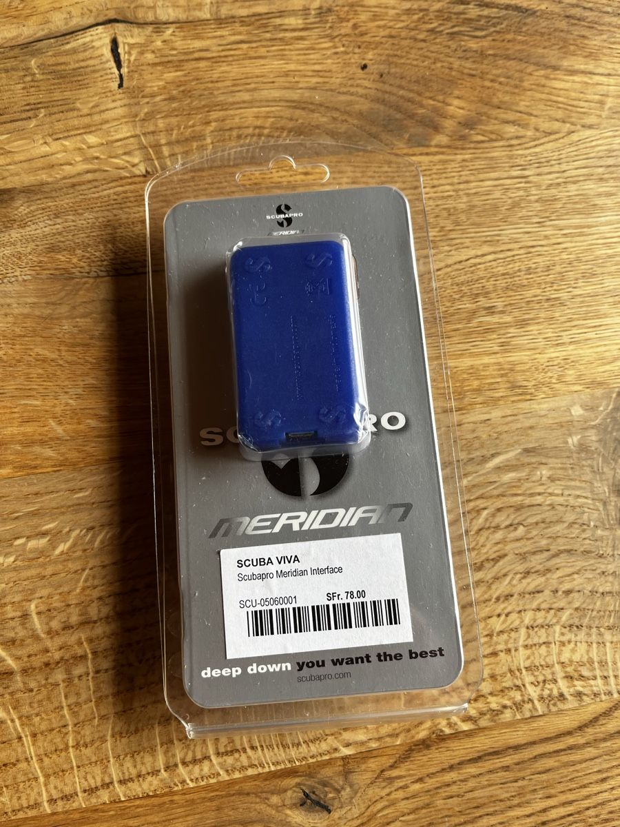 Unità & Adattatore: Scuba-Pro Meridian Interface -Neu- Tauchcomputer Zubehör Sfr – Nuovo e nell'imballaggio originale da Zürich venduto da Eagleeye